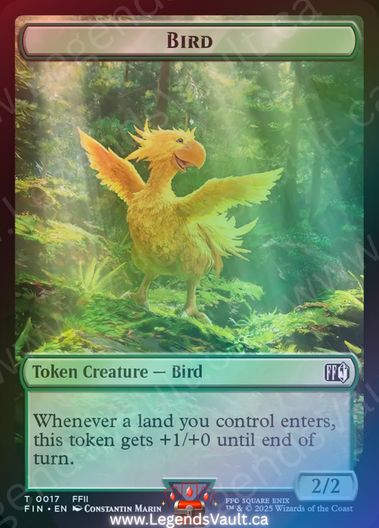 Bird (T0017) Wizard (T0015) Token