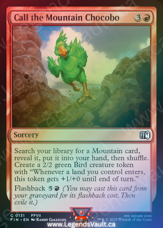 Call the Mountain Chocobo