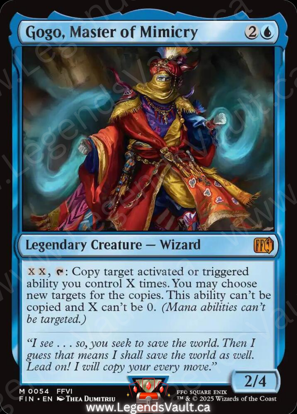 Gogo, Master of Mimicry