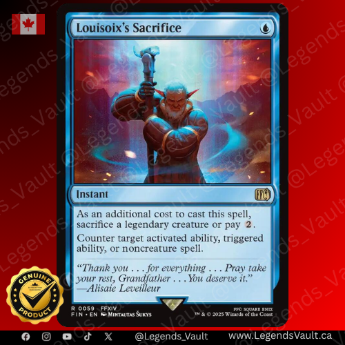 Louisoix's Sacrifice