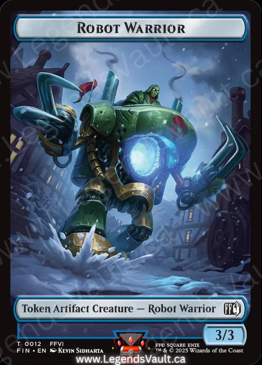 Emblem - Sephiroth, One-Winged Angel (0024 / Robot Warrior (0012) Token