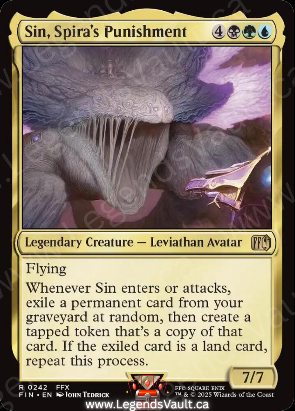 Sin, Spira's Punishment