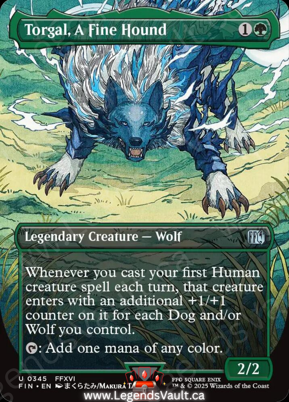 Torgal, A Fine Hound (Borderless)