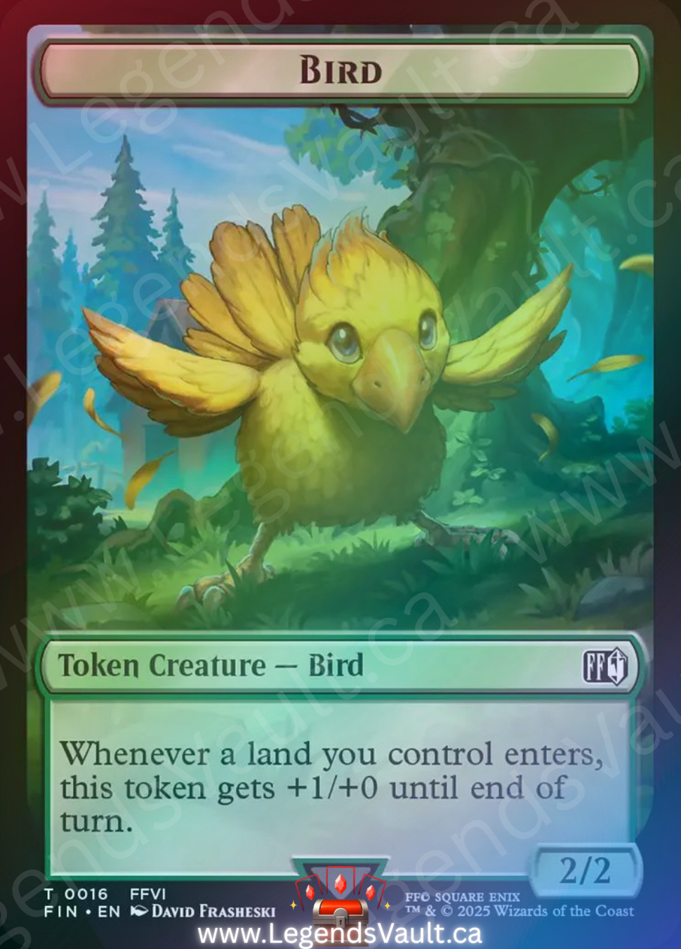 Bird (T0016) Wizard (T0014) Token