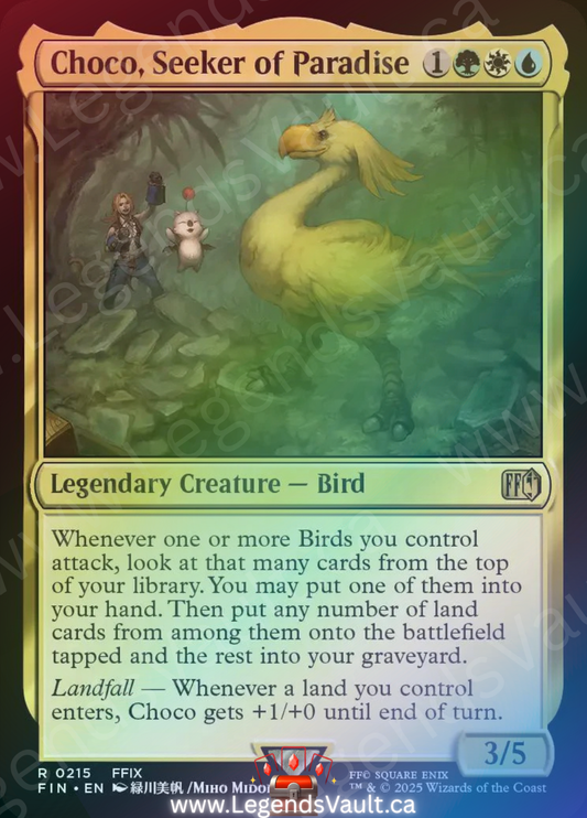 Choco, Seeker of Paradise