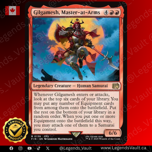 Gilgamesh, Master-at-Arms