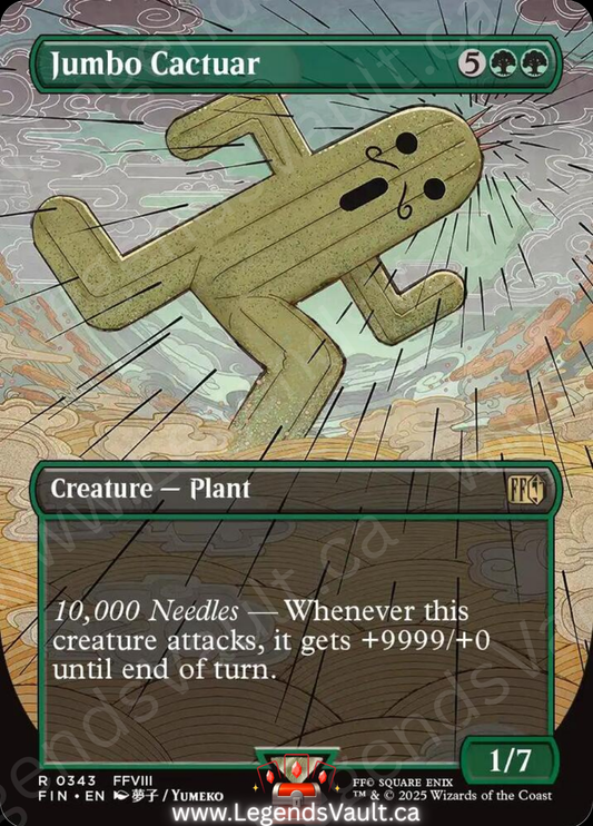Jumbo Cactuar (Borderless)
