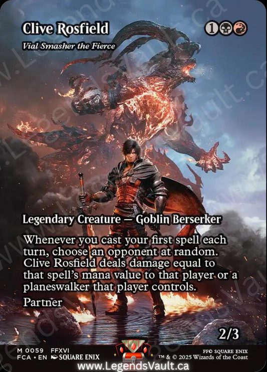 Clive Rosfield - Vial Smasher the Fierce