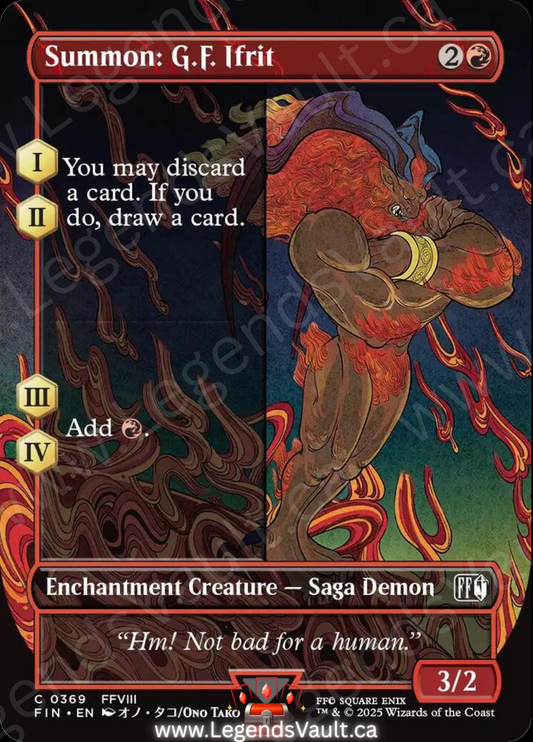 Summon: G.F. Ifrit (Borderless)