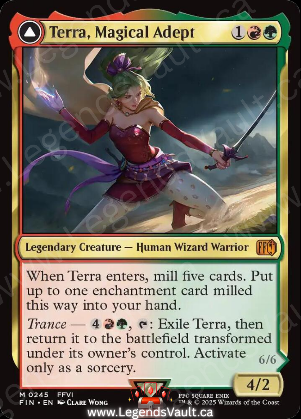 Terra, Magical Adept